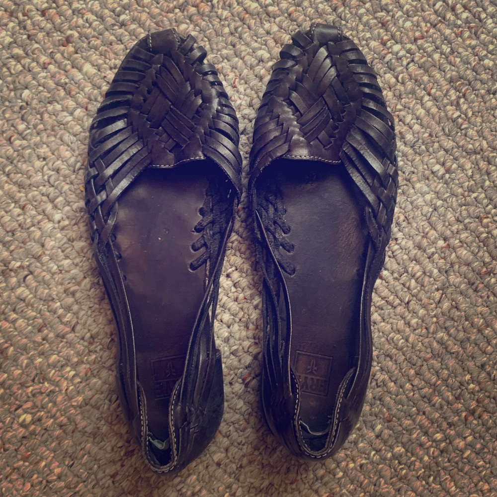 Frye Company Leather Huarache Shoes